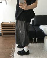 Punch Eyelet Bermuda Pants