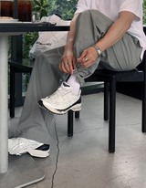 [Limited Quantity] ルック ステーブル 2WAY クーリング ナイロン ワイド バンディング パンツ