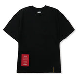 タイガーカモフラージュSTGMセミオーバーサイズTシャツブラック