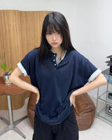 パラ ソフト ヘンリーネック ショートスリーブ Tシャツ