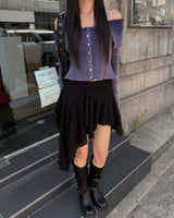 Button off knit