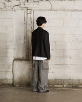 レイヤードカーゴパンツ (GRAY)