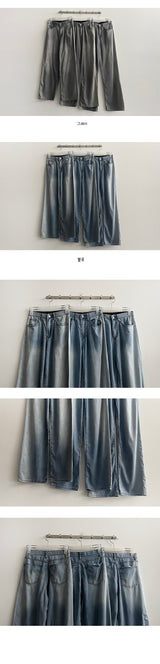 [Short, Basic, Long] [S–2XL] [Summer Long Pants!] Det. Bendable Spandex Summer Denim Pants (2 colors)