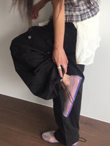 Peep Wide Cargo Pants (3color)