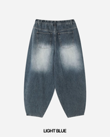 Dust Washed Denim Pants