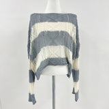 Summer striped twist cover-up net knit (3 colors)