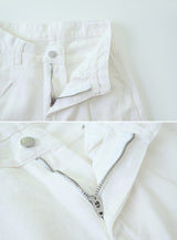Daily Pintuck Long Wide Cotton Pants (2color)