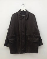 Penka Leather Field Jacket