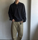 ASCLO Maze Collar Sweat Shirt (2color)