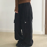 Duco Vintage カーゴ ワイド デニム パンツ