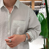 Landy 3160 Seersucker Stripe Shirt