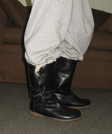 Mist 0035. Toggle Button Fur Boots - 2colors