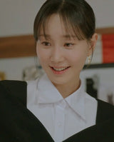 ケーブルボールドリンクワンタッチリング925シルバーイヤリングE021-01H (Worn by Kim A-young, Lee Yoo-young, Woo-ki, Weekly's Monday, OnlyOneOf's Kyu-bin, and Ye-won)
