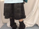 Number-printed color long sleeve