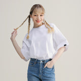 25P バックプリンティング ステイ ロゴ 半袖Tシャツ 25B41306WH