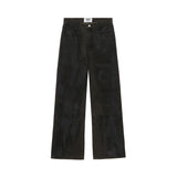 [ULKIN] Vintage Oil Washed Denim Pants_Black