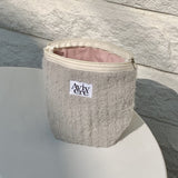 classic pouch_knit light gray