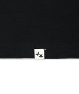 COZY STAR APPLIQUE SS TEE BLACK(CV2GMFT515A)
