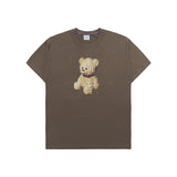24FW ブロックベアショートスリーブTシャツ ココア