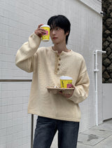 Roark Henley Neck Over Knit
