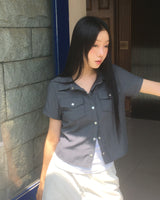 Kiren pocket button shirt