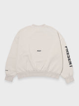 LIFE SWEATSHIRT PIGMENT DYED - IVORY