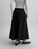 [MADE] Neriku Back Banding Long Skirt