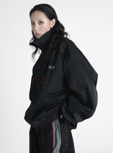 INTERVAL SHELL TRACK JACKET VER.2 BLACK