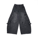 Quiet Black Curved Denim