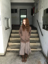 erve check skirt