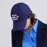 TMV Lettering Ball Cap / Twill Navy