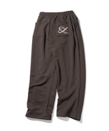 アンメジャードロゴツータックスウェットパンツ MFITP001-BR
