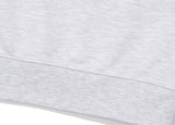 MONOGRAM REGULAR SWEATSHIRT【WHITE MELANGE GREY】