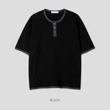 デイイングワッフルショートスリーブTシャツ -5C
