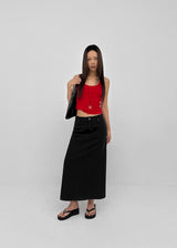 [MADE] Vuel Linen-Like Long Skirt
