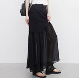Ariane Unbalanced Lace Skirt