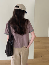 [ORIGINAL] Romi Striped Short Sleeve T-shirt