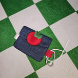 [MADE] デニムチェリートマトポーチ