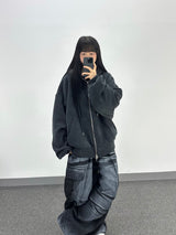 クラウディーシェニールジップアップ