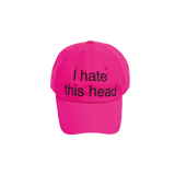 アイヘイトディスヘッドメッシュキャップ (HOT PINK)