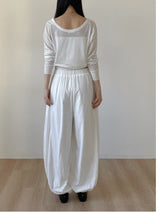 Harem Nylon Balloon Fit Wide Pants