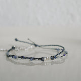 Love even your sadness, line bracelet