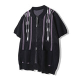 navajo ブークレニットカーディガン black
