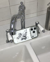 [MADE] PEGASUS cubic phone case_White