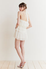 BALLON DRESS ivory