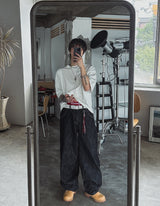 ケリフデッキオーバークロップ半袖Tシャツ