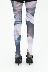 DYB STOCKING #07 OCEAN BLUE