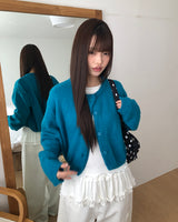 Ruer Frill Long Sleeve Layered T-Shirt
