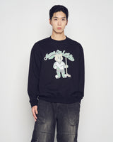 26SS VINTAGE MASCOT AC BEAR SWEATSHIRT 