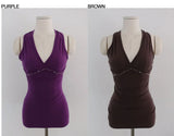 ENTAL STUD HALTER TOP (3COLORS!)